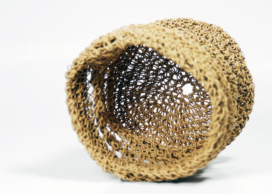 PaperPhine -  Papierkordel - Papierschnur Korb - Häkeln - Basket - Crochet - Papertwine Paperyarn 